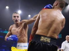 Promising Ukrainian boxer won a landslide victory on the rematch undercard Usyk - Joshua