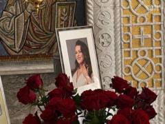 Ruslana Pysanka is seen off on her way to Kiev: first photo from farewell