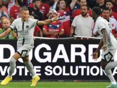 Mbappe scoring the most seen goal in Ligue 1 history