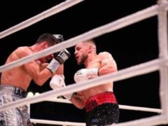 The referee saved the “King of Albania”: the offender of the Ukrainian with a scandal won the fight for the WBC Silver title