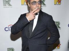  Iron Man  Robert Downey Jr pisses fans off by wearing  Russia  socks