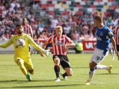 Everton with Mikolenko having lost a win over Brentford, Brighton beat Leeds