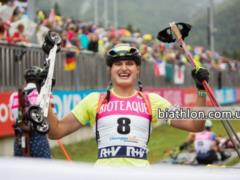 Ukraine won the first medal at the summer biathlon world championship