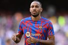 Aubameyang was hacked into a slit for an hour of looting
