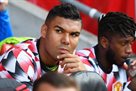 Casemiro was left on the bench for the match against Leicester