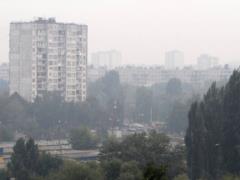 There is heavy smoke on the right bank of Kyiv: where the fire is burning