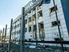 Российские оккупанты обстреляли спорткомплекс в Харькове
