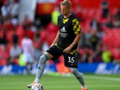 Zinchenko and V yunnik were out of benches for the Europa League match