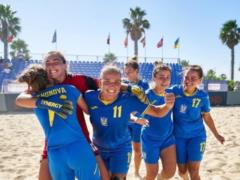 Яскравий камбек: жіноча збірна України з пляжного футболу вийшла у півфінал Євроліги-2022