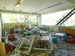 Russian troops fired on Kharkiv: an educational institution was damaged, three children were injured