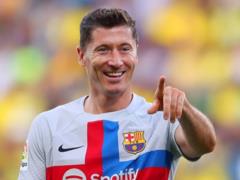 Lewandowski best scoring six goals against La Lisa in the XXI century