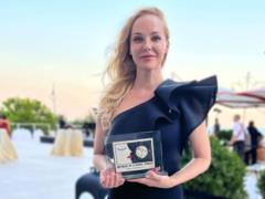 Daria Tregubova received a prestigious award at the Venice Film Festival