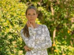 Katerina Osadcha poked fun at the birth of her garden:  
