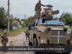 Armed Forces of Ukraine reached the Oskol River thanks to Australian Bushmaster armored personnel carriers - Reznikov