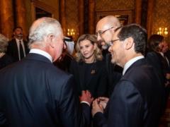 The Prime Minister of Ukraine and First Lady Zelenska invited the King of Great Britain to Ukraine