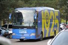 Metalist 1925 presenting a new patriotic design for the bus