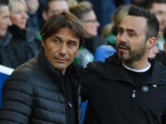De Zerbi was the first to play in the Premier League, giving up Conte in the Italian derby