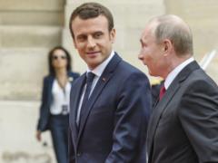 Макрон не захотел говорить с Путиным до поездки в США