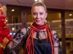 Tonya Matviyenko showed a letter to Nikolai from her 6-year-old daughter:  