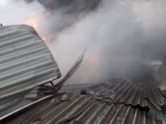 Russia launched missile strikes on Izyumsky district, there was a large-scale fire - the head of the Kharkiv Regional Military D