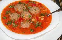 Первые блюда при здоровом питании