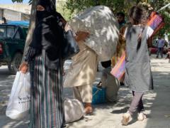 The Taliban banned women from working in non-governmental organizations