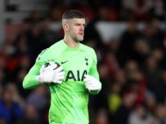 Fraser Forster will make his Premier League debut for Tottenham against Brentford