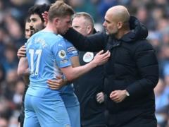 Guardiola: Don t stop De Bruyne being grumpy, because you don t deserve it
