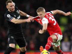 Zinchenko took off low scores for the match from West Ham for the version of statistical portals
