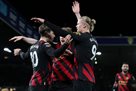 Goland s double helped Manchester City outplay Leeds