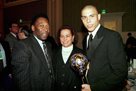 Ronaldo about Pele: Unique. ingenious. Technical. creative. Non-reversals