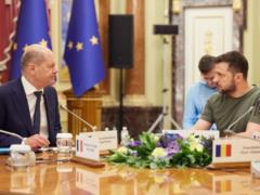 Зеленский Шольцу: «Цайтенвенде» в следующем году следует завершить нашей общей победой»