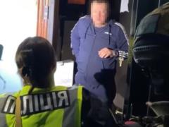 In Kyiv, a man was detained who launched fireworks on Podil on New Year s Eve
