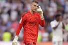 Lunin vide at the start of Real Madrid for the match of the Spanish Cup