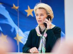 Zelensky and Leyen held the first call in 2023