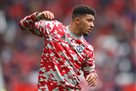 Sancho turned to Manchester, but still not ready to enter the field