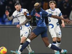 Inter vs Napoli: bookmakers forecast for Serie A match