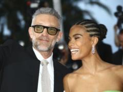 Vincent Cassel playfully raised a T-shirt to his beautiful wife, 31 years younger than him