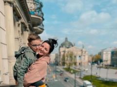 Olya Cybulska guessed a comedy image at the hour of pregnancy, she showed who is more similar to her son
