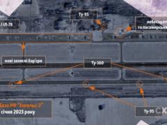 The Russians have reduced the number of combat-ready aircraft at the Engels-2 airfield by three times in a month -  