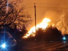 An explosion occurred on a gas pipeline in Lithuania