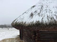 На территорию музея Пирогово упали обломки ракеты