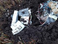 Fragments of a Russian rocket fell on the territory of Moldova