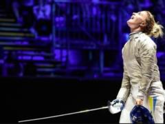 Titled Ukrainian fencer Harlan won the first medal since 2020