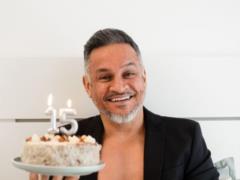 Hector Jimenez-Bravo showed how he celebrated his birthday with friends