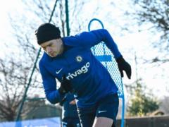Showed a spectacular feint: Mudrik spent the first training session at Chelsea