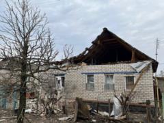 The occupiers fired artillery at a bulk in the Kharkiv region