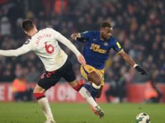 Newcastle beat Southampton in the first League Cup final