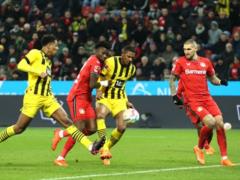 Borussia Dortmund won a victory over Bayer