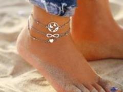 Bracelets on the leg: choose profiles